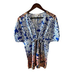 Cabi Floral Ombre Blouse - Size Medium, Excellent Used Condition